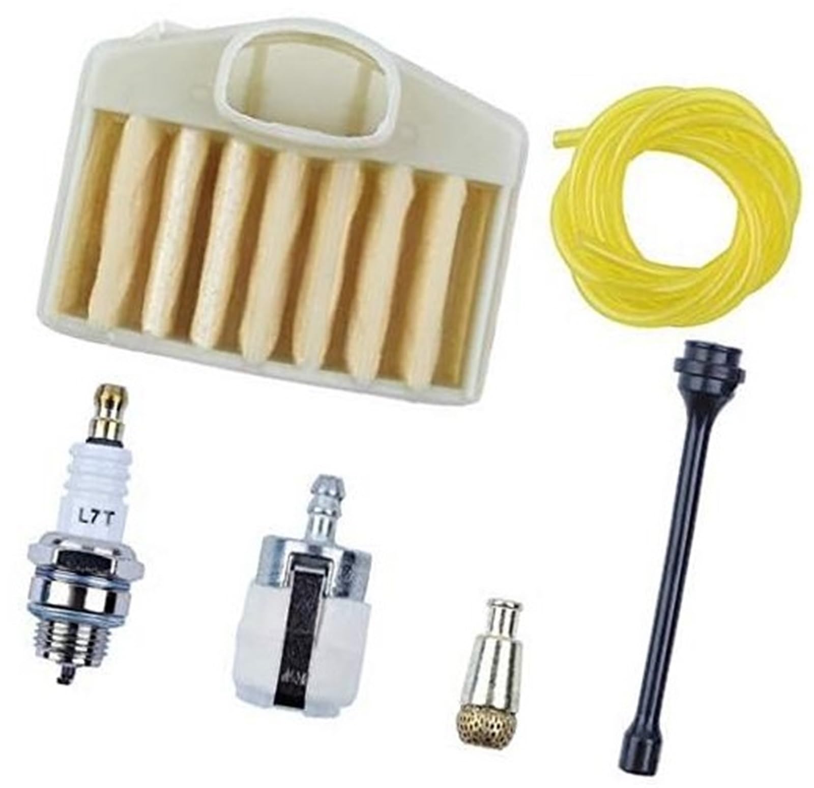MEXWLOP Reparatursatz for Luftfilter und Heizölfilterleitungsschlauch for Husqvarna 362 365 371 372 372XP Kettensäge mit Zündkerzen-Ersatzteilen Rasenmäher-Zündkerze MEXWLOP Reparatursatz for Luftfilter und Heizölfilterleitungsschlauch for Husqvarna 362 365 371 372 372XP Kettensäge mit Zündkerzen-Ersatzteilen Rasenmäher-Zündkerze von MEXWLOP