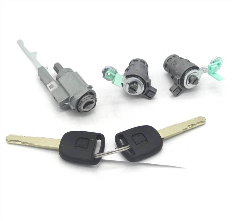MEXWLOP SCHLOSSSATZ ZÜNDSCHALTER Barrel TÜRSCHLOSS Barrel MIT 2 SCHLÜSSEL CRV 2003-2006(Normal Keys) von MEXWLOP