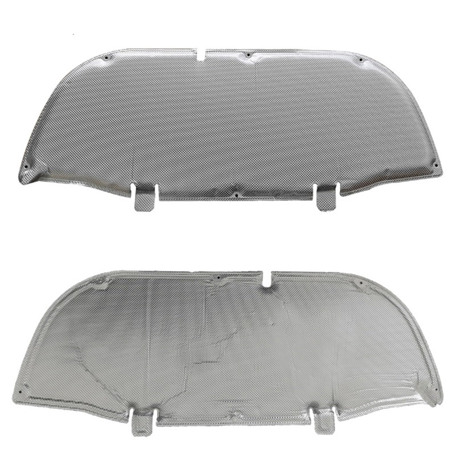 MEXWLOP Schall- und Wärmedämmendes Baumwollpad for die vordere Motorhaube, for Toyota, for Corolla, Cross 2020-2022, Mattenabdeckung aus Aluminiumfolie/Schaumstoff Heckstoßstangenschutz fürs Auto(Alum MEXWLOP Schall- und Wärmedämmendes Baumwollpad for die vordere Motorhaube, for Toyota, for Corolla, Cross 2020-2022, Mattenabdeckung aus Aluminiumfolie/Schaumstoff Heckstoßstangenschutz fürs Auto(Alum von MEXWLOP