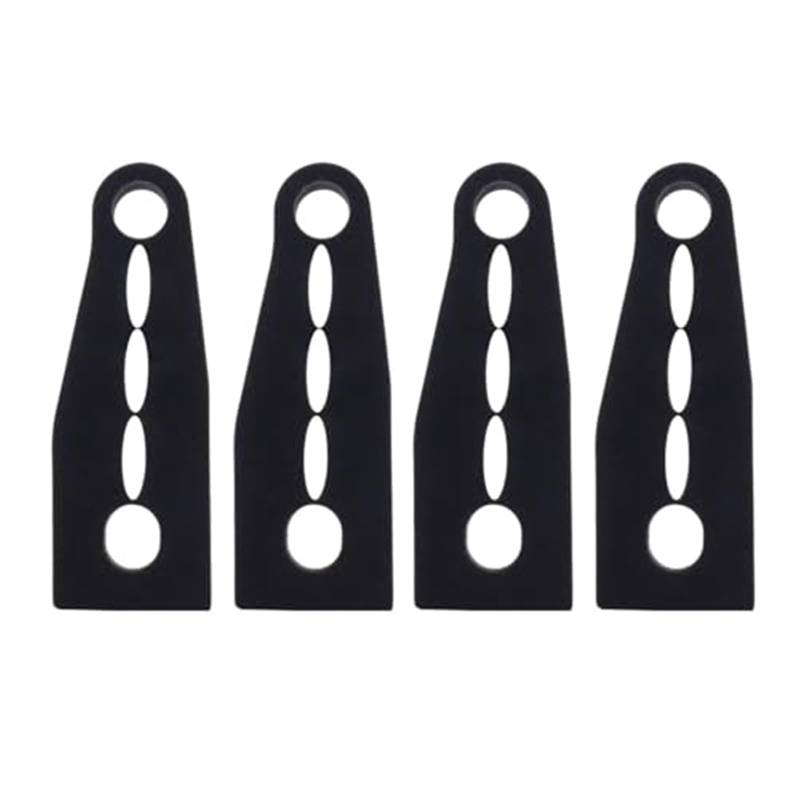 MEXWLOP Schalldämpfer-Türschlosspuffer, for Ford, for Fiesta, Fusion, for Mondeo, Autotür-Stoßdämpfer Autotür-Stoßdämpfer von MEXWLOP