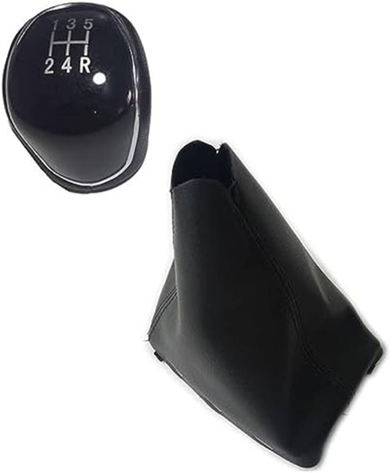 MEXWLOP Schaltknauf, Auto-Schaltknaufhebel Gaitor Shifter Boot Cover Handball, for Ford, C-Max 2007 2008 2009 2010 (Größe : 5 Speed ​​Set) Auto-Schaltknauf von MEXWLOP