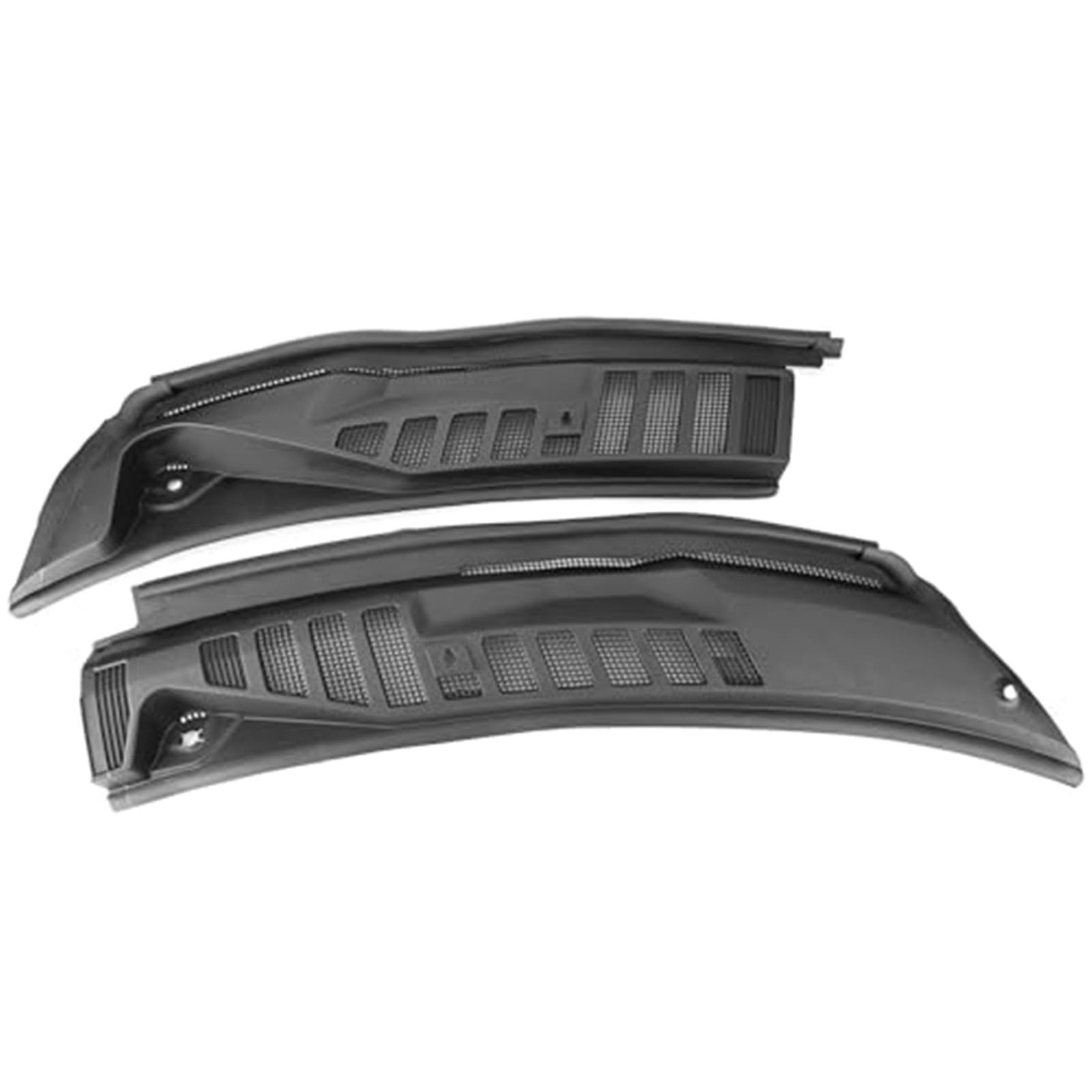 MEXWLOP Scheibenwischer-Kühlergrill-Abdeckplatte, for Ford, Super Duty F250 F350 2017–2022, links rechts vorne, Scheibenwischer-Kühlergrill-Einsatzplatte, ohne Düsenschläuche Auto-Scheibenwischerabdec MEXWLOP Scheibenwischer-Kühlergrill-Abdeckplatte, for Ford, Super Duty F250 F350 2017–2022, links rechts vorne, Scheibenwischer-Kühlergrill-Einsatzplatte, ohne Düsenschläuche Auto-Scheibenwischerabdec von MEXWLOP