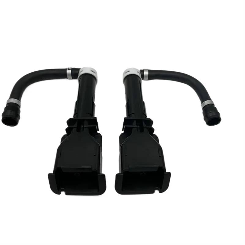 MEXWLOP Scheinwerfer-Scheinwerfer-Waschanlage, Sprühdüse, Stellantrieb, Halterungsabdeckung, for, for Infiniti, FX35 FX37 FX50 2008–2013, QX70 2014–2015 Kappe für Scheinwerferwaschdüse(1 Pair Nozzle) von MEXWLOP