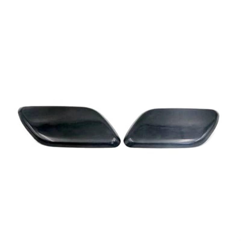 MEXWLOP Scheinwerferwaschdüsen-Abdeckkappe, for Renault Koleos 2012-2015 Scheinwerfer Scheinwerferwaschanlagenabdeckung(Black 1 Pair (L and R)) von MEXWLOP