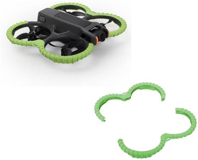 MEXWLOP Schutzring for DJI AVATA 2, Propellerschutz, stoß- und kratzfestes Design, Schutzhülle (schwarz) Propellerschutz(Green) von MEXWLOP