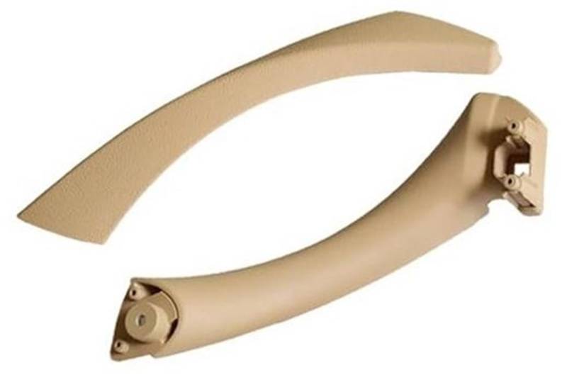 MEXWLOP Schwarz Beige Links Rechts Auto Innengriff Innentür Armlehne Panel Pull Trim Abdeckung, for, 3 Serie E90 E91 328 330 335 51417230849 Autotür-Zuziehgriff(Beige-Set-Left) von MEXWLOP