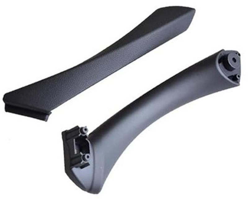MEXWLOP Schwarz Beige Links Rechts Auto Innengriff Innentür Armlehne Panel Pull Trim Abdeckung, for, 3 Serie E90 E91 328 330 335 51417230849 Autotür-Zuziehgriff(Black-Set-Left) von MEXWLOP