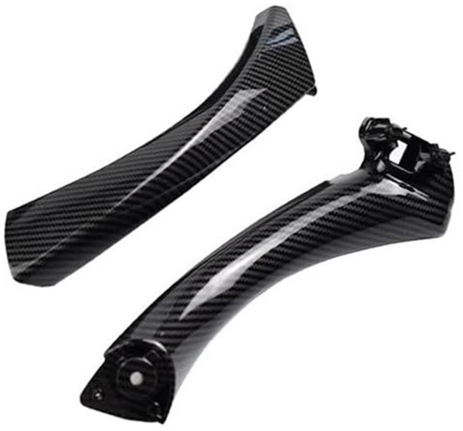 MEXWLOP Schwarz Beige Links Rechts Auto Innengriff Innentür Armlehne Panel Pull Trim Abdeckung, for, 3 Serie E90 E91 328 330 335 51417230849 Autotür-Zuziehgriff(Carbon Fiber-Right) von MEXWLOP
