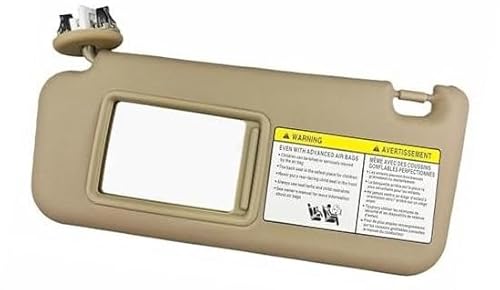 MEXWLOP Seitliche Sonnenblende, for Toyota, for RAV4, 2006-2013 Autoinnenraum-Sonnenblende vorne mit Make-up-Spiegelbeleuchtung Sonnenblende 74320-42501-B2 74310-42452-B2 Seitliche Sonnenblende vorne MEXWLOP Seitliche Sonnenblende, for Toyota, for RAV4, 2006-2013 Autoinnenraum-Sonnenblende vorne mit Make-up-Spiegelbeleuchtung Sonnenblende 74320-42501-B2 74310-42452-B2 Seitliche Sonnenblende vorne von MEXWLOP