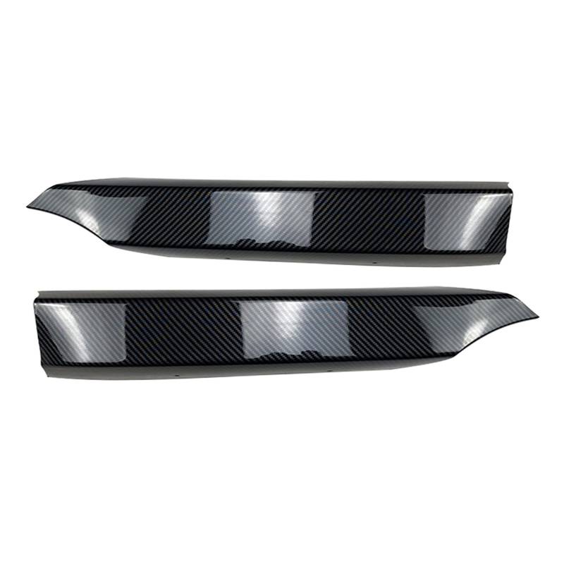 MEXWLOP Seitliche Splitterabdeckung for die vordere Stoßstange, for, 1er E82 E88 M-Tech 2008-2013 Auto Untere Nebelscheinwerfer Lufteinlass Entlüftungsblende Spoilerlippe Nebelscheinwerferabdeckung f von MEXWLOP