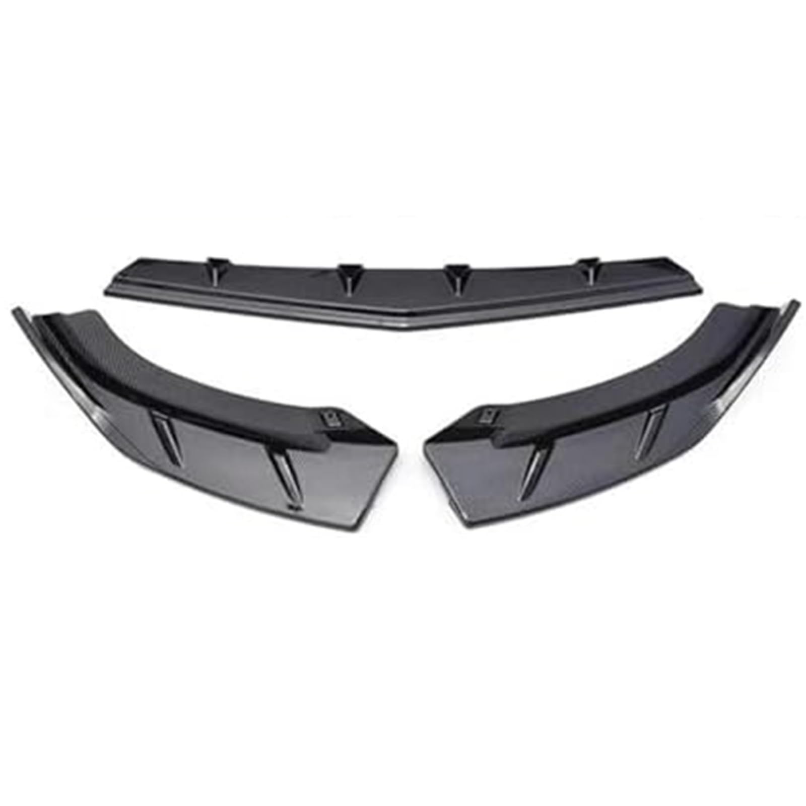 MEXWLOP Splitter Car Body Kit Zubehör Frontspoilerspoiler, for Morris Garages 5 Frontschürzensplitter, for MG, GT 5 2021-2023 Lippensplitter(Typ Y Schwarz-Rot) aerodynamische Stoßstangenlippe(BLACK Ty von MEXWLOP