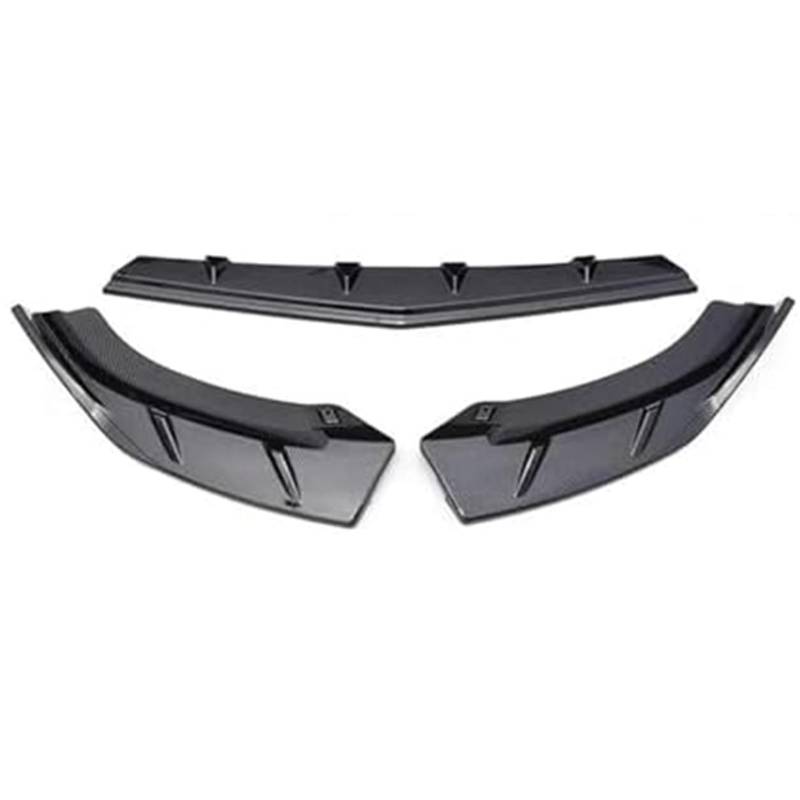 MEXWLOP Splitter Car Body Kit Zubehör Frontspoilerspoiler, for Morris Garages 5 Frontschürzensplitter, for MG, GT 5 2021-2023 Lippensplitter(Typ Y Schwarz-Rot) aerodynamische Stoßstangenlippe(BLACK Ty von MEXWLOP