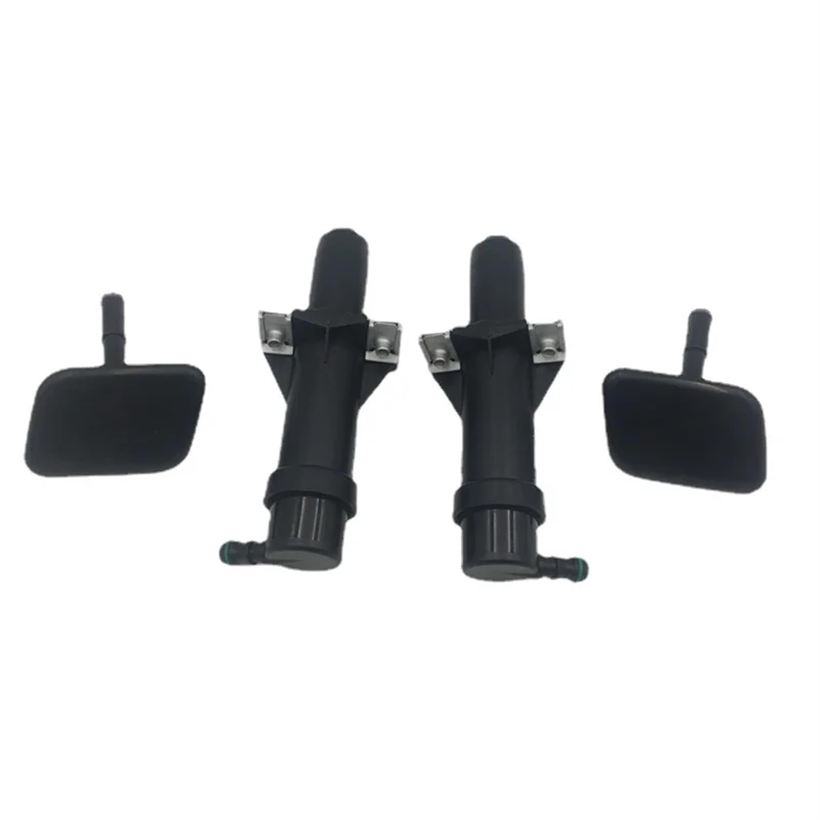 MEXWLOP Sprühdüsenpumpe for vordere Scheinwerferwaschanlage, for, for Hyundai, IX55 Veracruz 2007–2015, Abdeckkappe for Scheinwerferwaschanlage Kappe für Scheinwerferwaschdüse(Full Set (4 Pieces)) von MEXWLOP