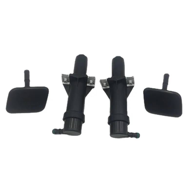 MEXWLOP Sprühdüsenpumpe for vordere Scheinwerferwaschanlage, for, for Hyundai, IX55 Veracruz 2007–2015, Abdeckkappe for Scheinwerferwaschanlage Kappe für Scheinwerferwaschdüse(Full Set (4 Pieces)) von MEXWLOP