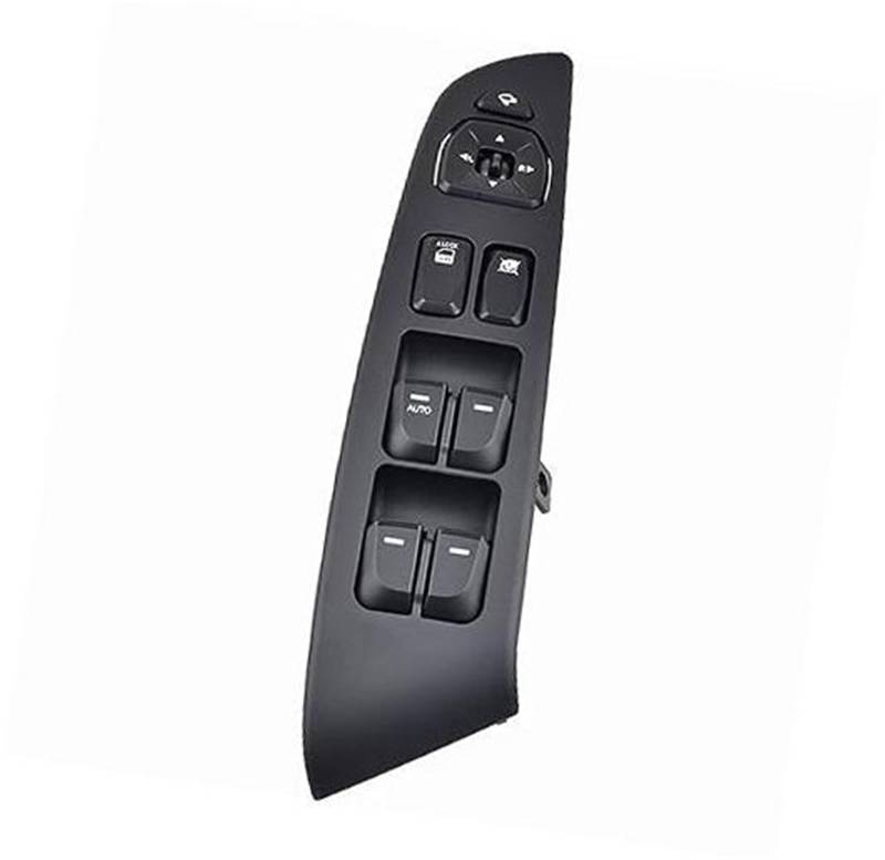MEXWLOP Steuerschaltertaste, for Hyundai, for IX35 2009 2010 2011 2012–2015 elektrischer Fensterheber-Rückspiegel-Klappschalter 935702S1509P 93570-2S150 elektrischer Fensterheberschalter Auto-Seitensp von MEXWLOP