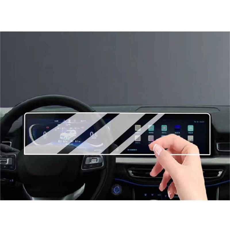 MEXWLOP TPU-Bildschirmschutzfolie for Chery, Exeed VX 2022 2021, LCD-GPS-Navigation und Armaturenbrett Blendfreie Autoscheibenfolie von MEXWLOP