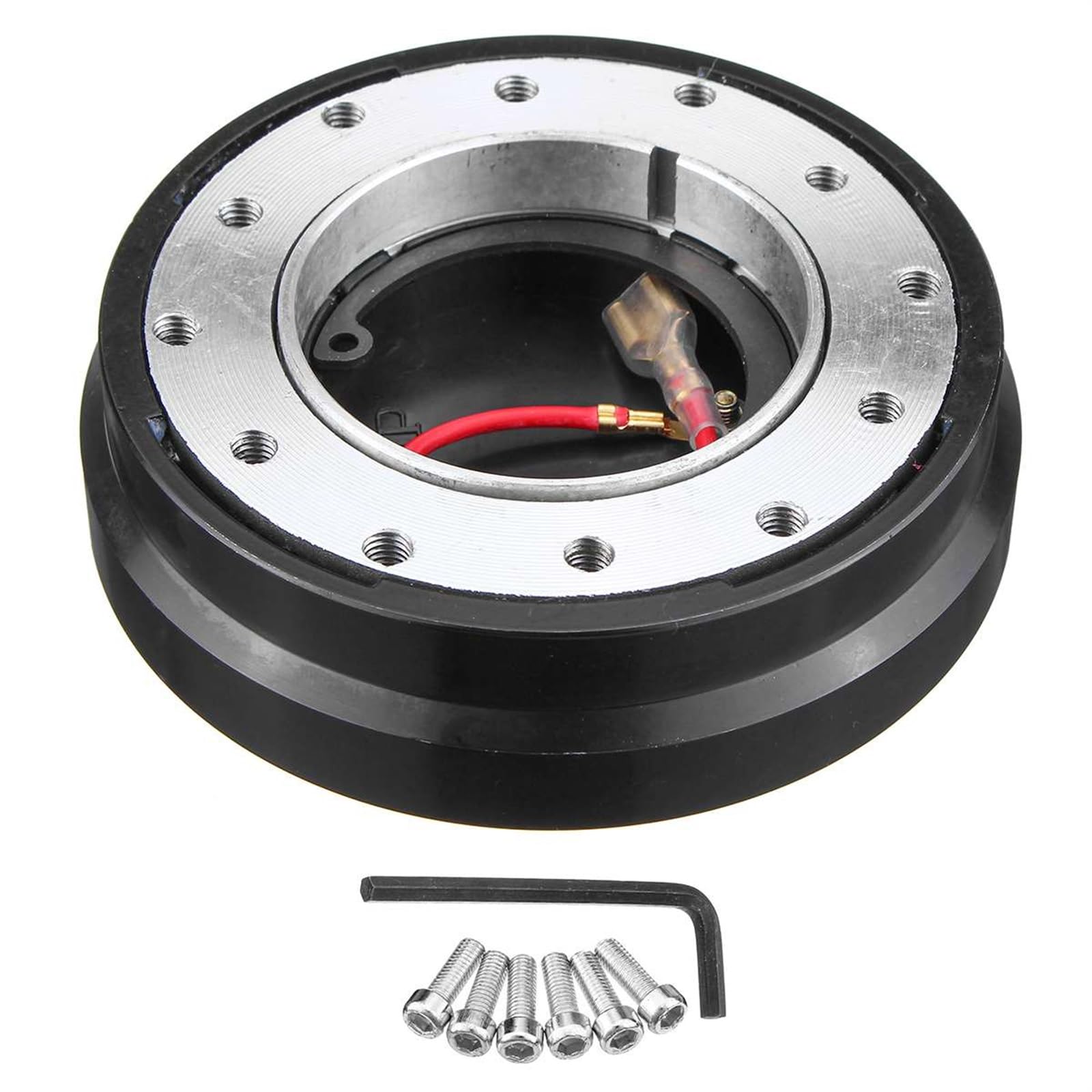 MEXWLOP Universal Auto Lenkrad Quick Release Hub Naben Adapter Snap Off Boss Kit Dünne Kurze Stytle Auto-Lenkradnabe MEXWLOP Universal Auto Lenkrad Quick Release Hub Naben Adapter Snap Off Boss Kit Dünne Kurze Stytle Auto-Lenkradnabe von MEXWLOP