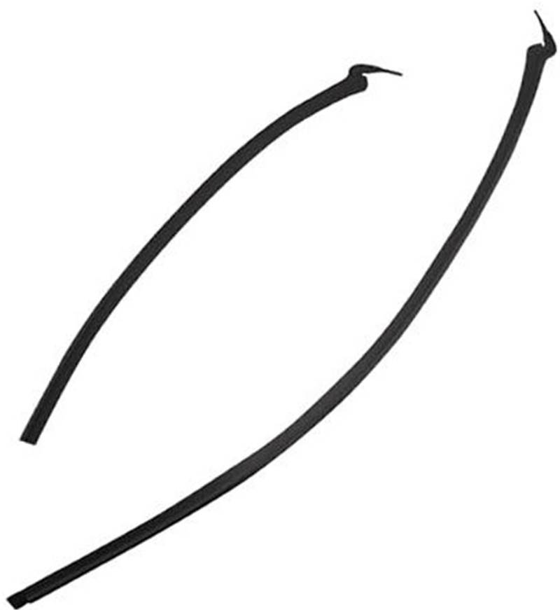 MEXWLOP Verkleidung der Scheibenwischerverkleidung, for MINI, Cooper R55 R56 R57 2008–2015. Ersetzen Sie 51132751209 51132751210. Ersatzteil for die vordere Wischerverkleidung, Gummidichtung, um Lücke von MEXWLOP