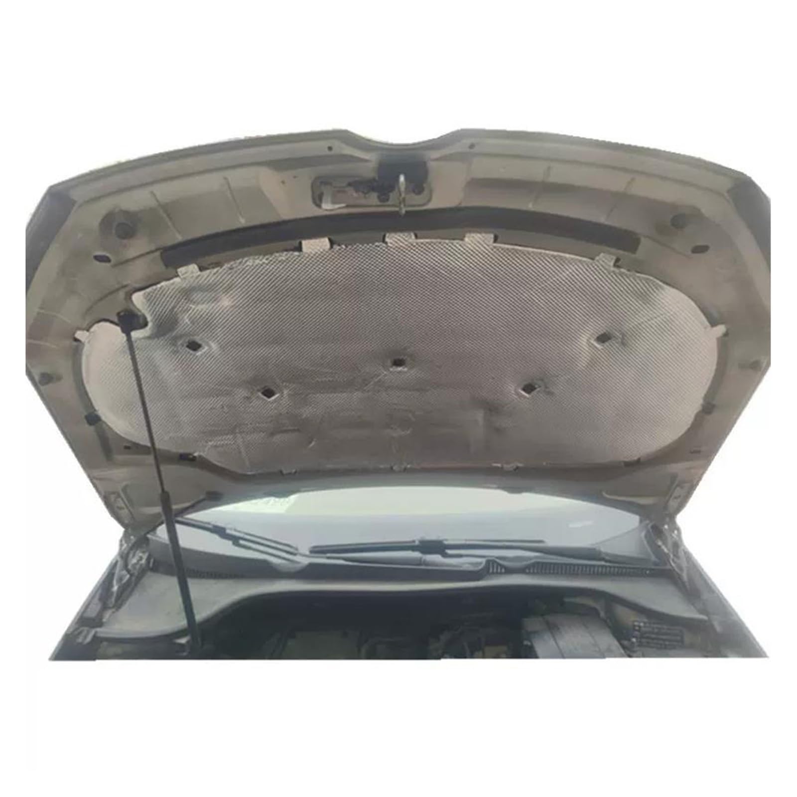 MEXWLOP Vorne Motorhaube Isolierung Pad Schall Wärme Baumwolle Schallschutz Matte Abdeckung Schaum Feuerfest, for VW, for Golf 6 GTI R GTD 2009-2013 Heckstoßstangenschutz fürs Auto(C) von MEXWLOP