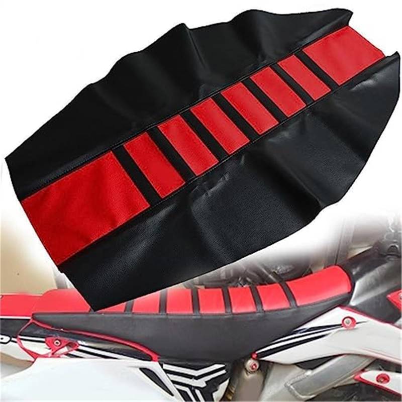 MEXWLOP Zubehör, for 150 230 250 450 1000 R RX XFLM Rally L Universal Gripper Soft Motorrad, for Sitz, Cover Rib Skin Rubber Dirt Bike Zubehör (Farbe: Gsx-s1000 Motorrad-Sitzbezug von MEXWLOP