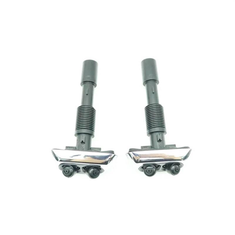 MEXWLOP for, E38 7-Serie 740i 750iL1994-2001 Scheinwerfer-Scheinwerferwaschdüsen-Spray-Jet-Abdeckung, Chrom Kappe für Scheinwerferwaschdüse(1 Pair Chrome) von MEXWLOP