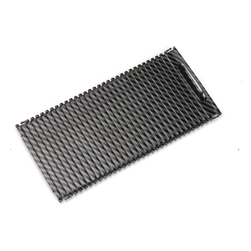 MEXWLOP for, for, Innenraum Mittelkonsole Getränkehalter Abdeckung Armlehne Aufbewahrungsbox Rollo Panel W204 W212 W207 C180 E260 E300 Schiebeabdeckung für Mittelkonsole(Model A Carbon Fiber) von MEXWLOP