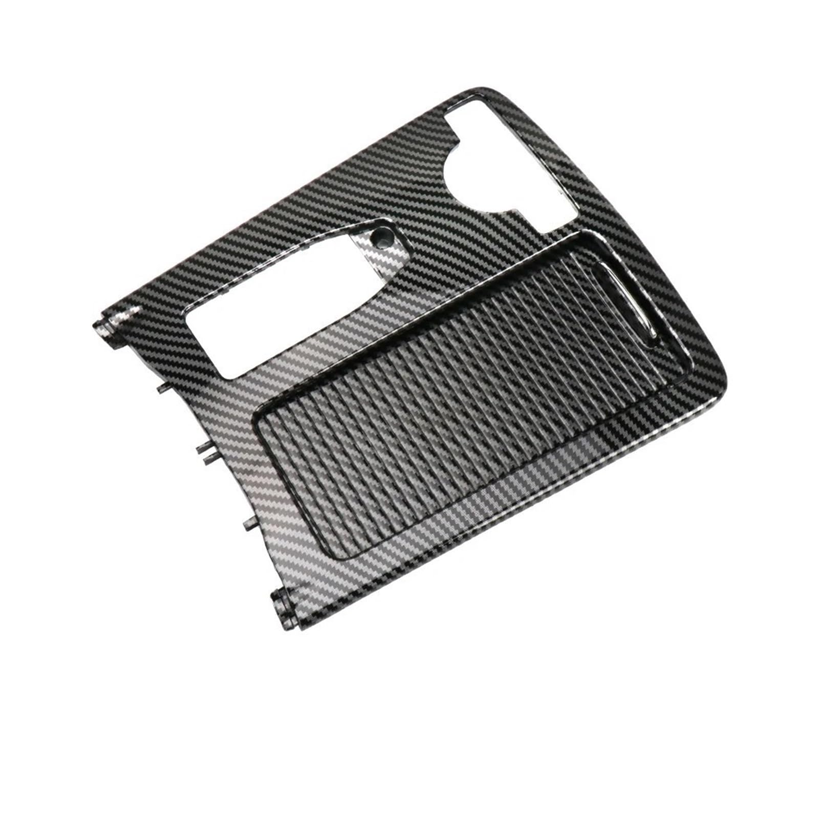 MEXWLOP for, for, Innenraum Mittelkonsole Getränkehalter Abdeckung Armlehne Aufbewahrungsbox Rollo Panel W204 W212 W207 C180 E260 E300 Schiebeabdeckung für Mittelkonsole(Model C Carbon Fiber) von MEXWLOP