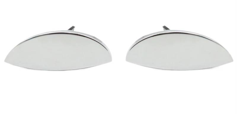 MEXWLOP for, for Bentley, Flying Spur 2004-2018 Frontscheinwerfer Scheinwerferwaschdüsenabdeckung Reinigungskappe Kappe für Scheinwerferwaschdüse(1 Pair 13-18 Chrome) von MEXWLOP