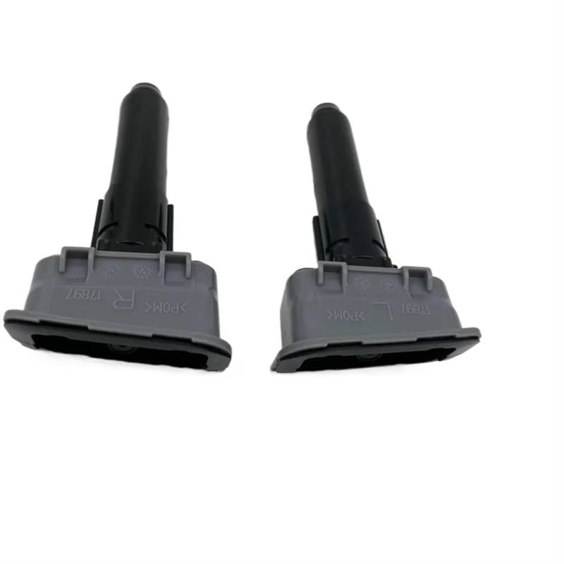 MEXWLOP for, for Infiniti, Q50 Q50L 2014-2017 Scheinwerfer Scheinwerfer Wasserpumpe Waschdüse Halterung/Abdeckung Reinigungskappe Kappe für Scheinwerferwaschdüse(Pair Nozzle Bracket) von MEXWLOP