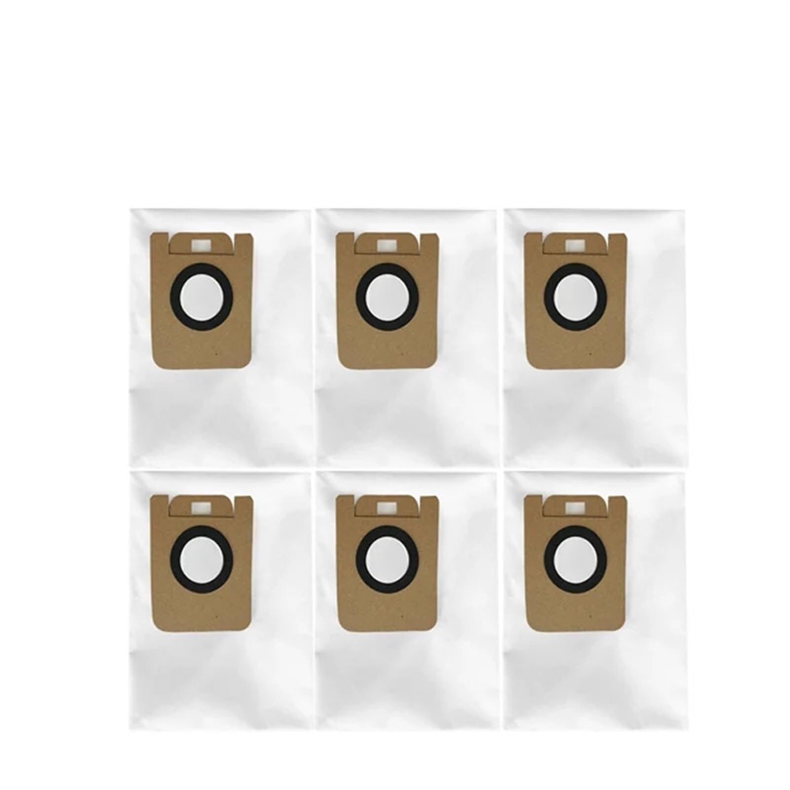 MEXWLOP for Dreame, Bot Z10 Pro / L10 Plus Zubehör Staubbeutel HEPA-Filter Wichtigsten Pinsel Mopp Roboter Staubsauger Ersatzteile Roboter-Staubsauger-Kit(6PCS) von MEXWLOP