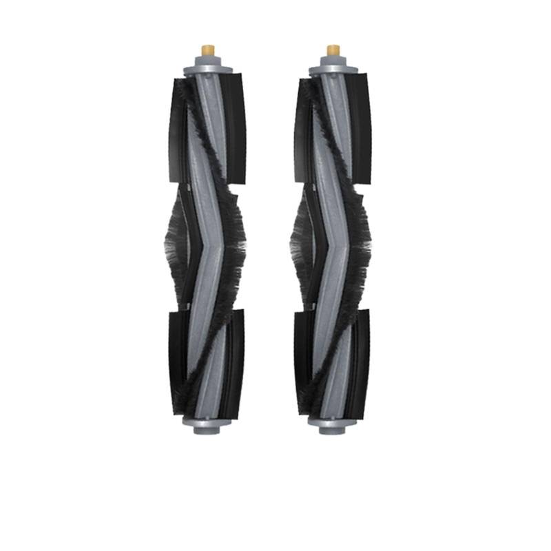 MEXWLOP for Ecovacs Deebot X1 Omni T10 Turbo Staubsauger Roboter Filter Seite Pinsel Reinigung Tuch Ersatzteile Staub Box Zubehör Roboter-Staubsauger-Kit(2PCS) von MEXWLOP