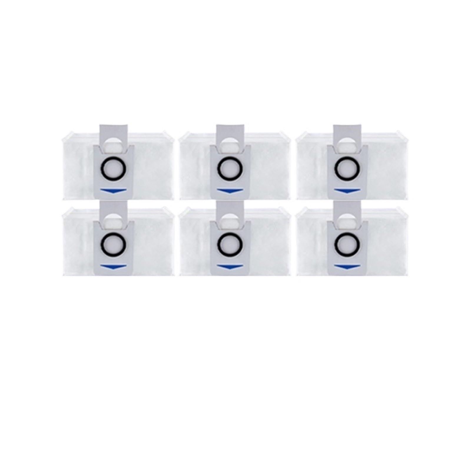 MEXWLOP for Ecovacs Deebot X1 Omni T10 Turbo Staubsauger Roboter Filter Seite Pinsel Reinigung Tuch Ersatzteile Staub Box Zubehör Roboter-Staubsauger-Kit(6PCS) von MEXWLOP