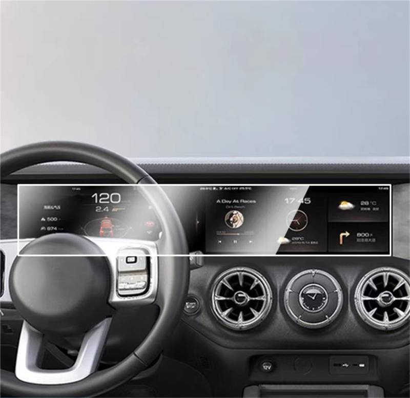 MEXWLOP for GWM, for WEY, for Tank, 300 2021 2022 Auto LCD Touchscreen Navigation GPS Schutz und Dashboard TPU Schutz Film Blendfreie Autoscheibenfolie von MEXWLOP