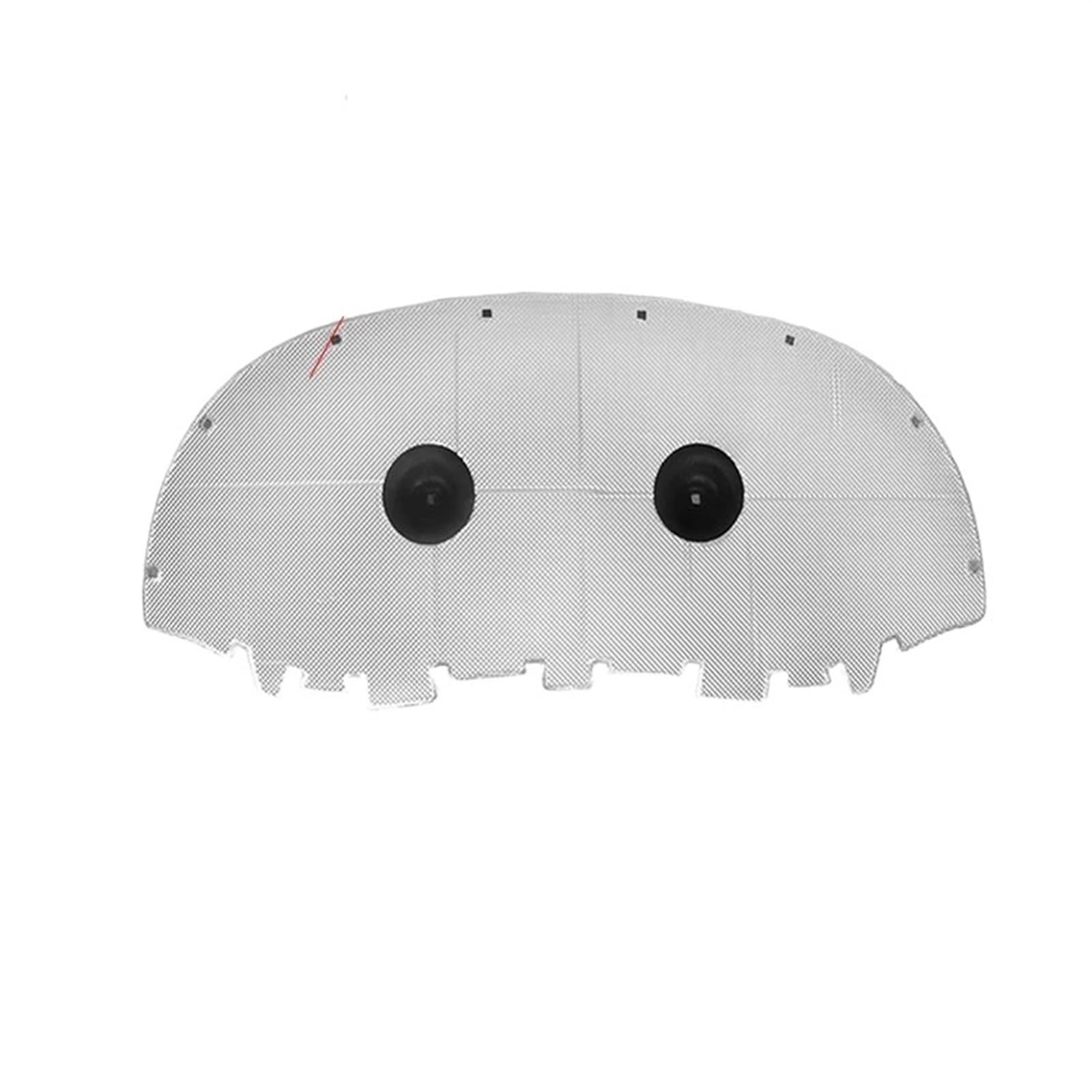 MEXWLOP for Skoda, for KODIAQ, 2017-2021 Motorhauben-Isolierwattepad Schalldichte Wärmedämmmattenabdeckung PET-Aluminiumfolie Heckstoßstangenschutz fürs Auto(Type B) von MEXWLOP