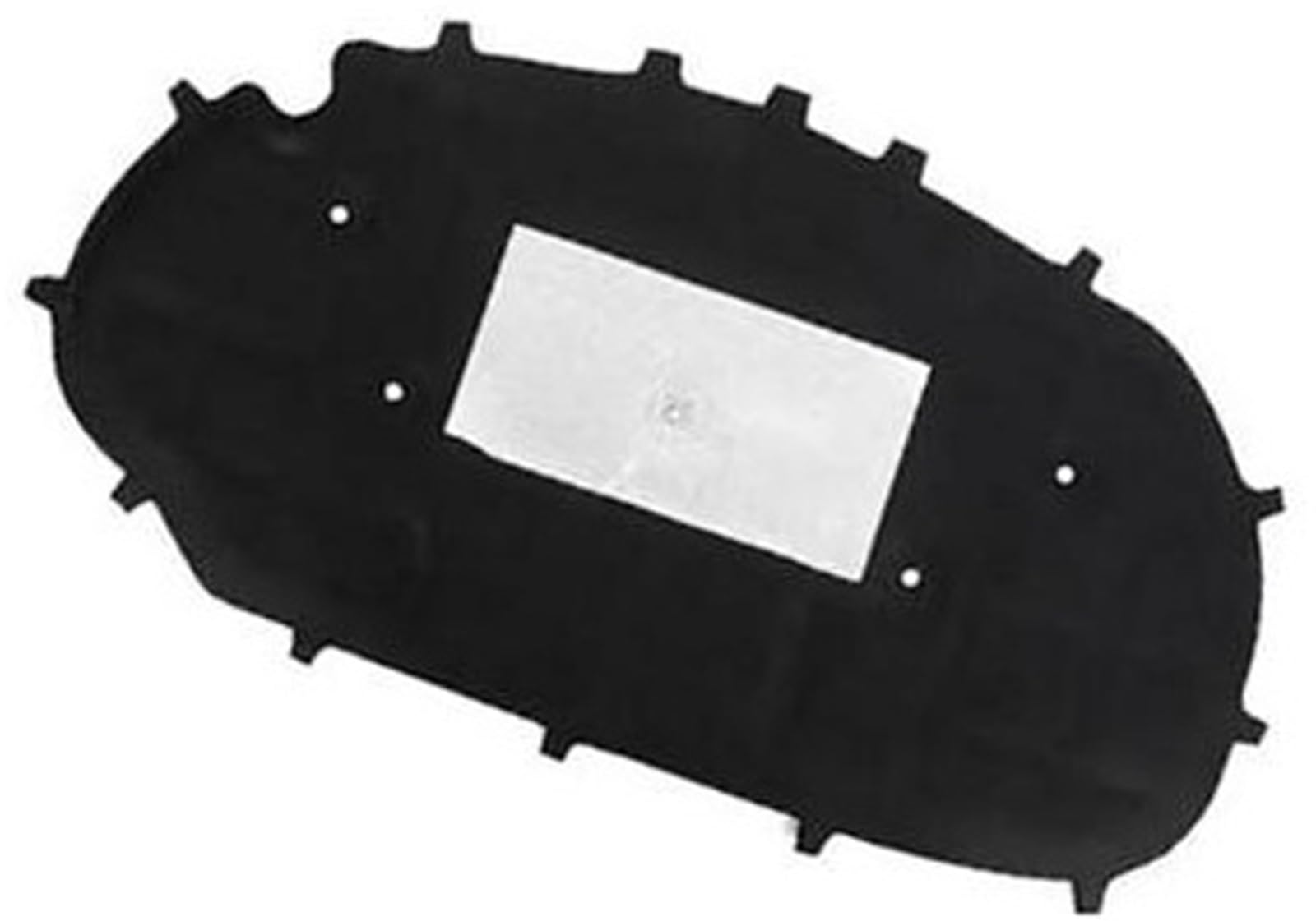 MEXWLOP for VW, for Golf, 6, for Golf, 6 GTI, Fronthaube, Motorschalldämmung, Baumwolle, schalldichte Abdeckung, thermische Wärmedämmung Hitzeschild für Automotoren(Black) von MEXWLOP