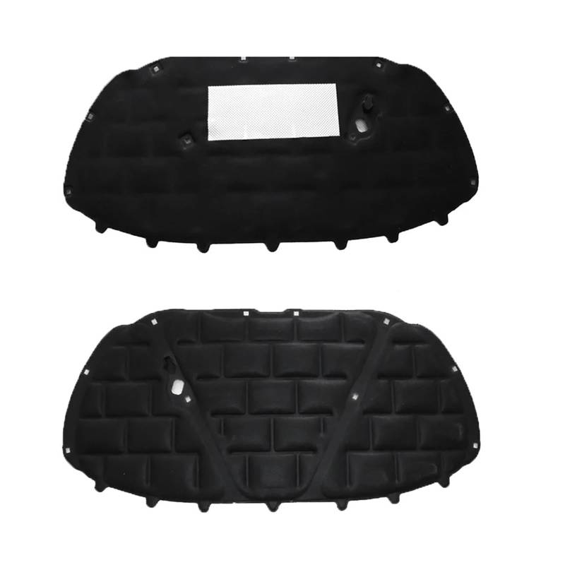 MEXWLOP for VW, for Polo 2011–2019, Schalldämmungspad for Motorhaube, Baumwolle, Schallschutzabdeckung, thermische Wärmedämmungspad-Matte Heckstoßstangenschutz fürs Auto von MEXWLOP