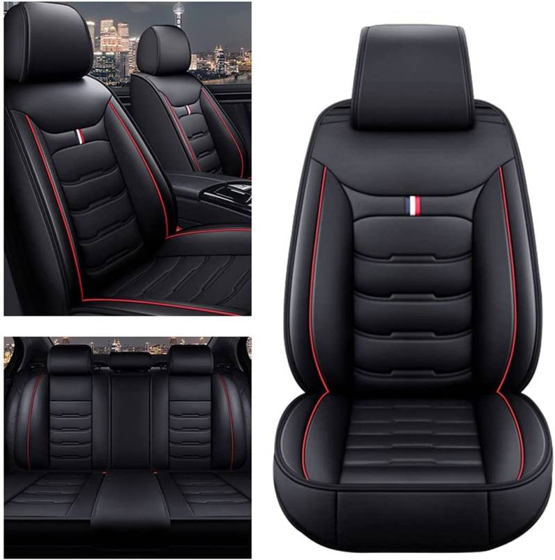 MEYASH Auto Leder Sitzbezüge für Nissan X-Trail T33 2021 2022 2023, Airbag kompatibel Allwetter Leder Komfortables sitzbezüge Autozubehör,B von MEYASH
