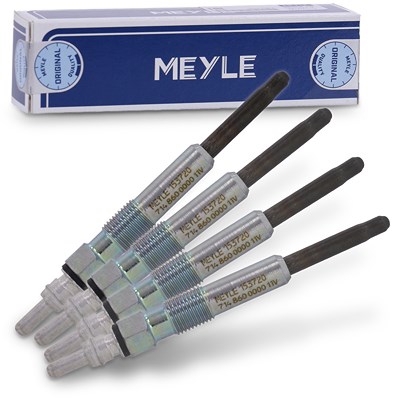 Meyle 4x Glühkerze für Alfa Romeo, Audi, Chrysler, Ford, Jeep, Opel, Rover, Seat, Skoda, Vauxhall, VW von MEYLE