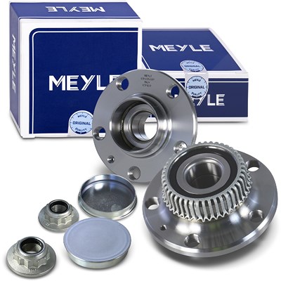 Meyle 2x Radlager mit Radnabe hinten für Audi, Seat, Skoda, VW Meyle 2x Radlager mit Radnabe hinten für Audi, Seat, Skoda, VW von MEYLE
