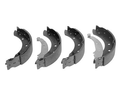 Meyle Bremsbackensatz [Hersteller-Nr. 16-145330000] für Citroën, Dacia, Peugeot, Renault von MEYLE
