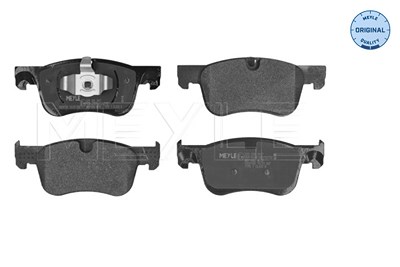 Meyle Bremsbeläge vorne (Satz) [Hersteller-Nr. 0252583617] für Citroën, Opel, Peugeot, Vauxhall von MEYLE