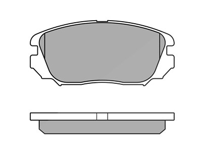Meyle Bremsbelagsatz, Scheibenbremse [Hersteller-Nr. 0252441519/W] für Opel, Saab, Vauxhall von MEYLE