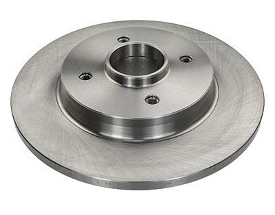 Meyle 1x Bremsscheibe Hinten Voll ohne Radlager [Hersteller-Nr. 11-155234008] für Citroën, Ds, Peugeot von MEYLE