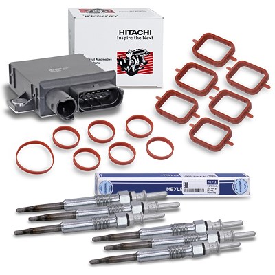 Meyle Steuergerät Glühzeit + 6x Glühkerze + Dichtungssatz für BMW Meyle Steuergerät Glühzeit + 6x Glühkerze + Dichtungssatz für BMW von MEYLE