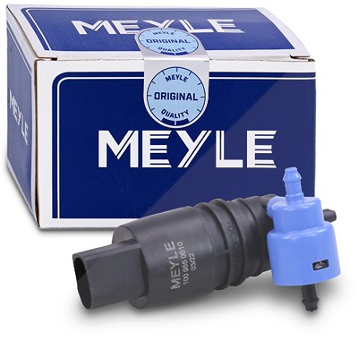 Meyle Waschwasserpumpe, Scheibenreinigung [Hersteller-Nr. 1009550010] für Audi, BMW, Citroën, Cupra, Mercedes-Benz, Mini, Opel, Porsche, Seat, Skoda, von MEYLE