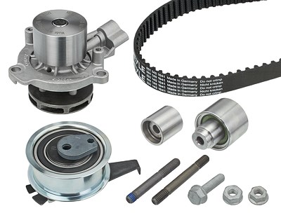 Meyle Wasserpumpe + Zahnriemensatz [Hersteller-Nr. 1510499018] für Audi, Seat, Skoda, VW von MEYLE
