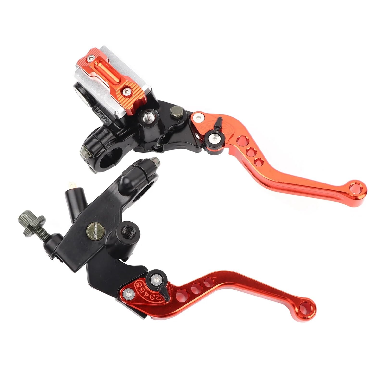 Bremshebel Kupplungshebel Motorrad 1 Paar 7/8 Zoll Universal-Motorradbremskupplungs-Hauptzylinder-Reservoirhebel Motorradzubehör Kupplungshebel Bremshebel Kupplungshebel Motorrad 1 Paar 7/8 Zoll Universal-Motorradbremskupplungs-Hauptzylinder-Reservoirhebel Motorradzubehör Kupplungshebel von MEndip