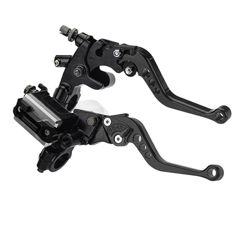 Bremshebel Kupplungshebel Motorrad Motorrad Bremse Kupplung Pumpe Hebel Hydraulische Hauptzylinder Zubehör 7/8 "12,7mm Kolben Universal Für von MEndip