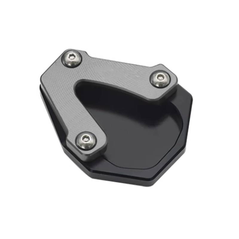 Fußstützenpedal Motorrad Kickstand Seitenständer Fuß Vergrößerungsverlängerungspedal FÜR QJMOTOR QJ SRT500 SRT700 Vergrößerungsverlängerungsplatte von MEndip