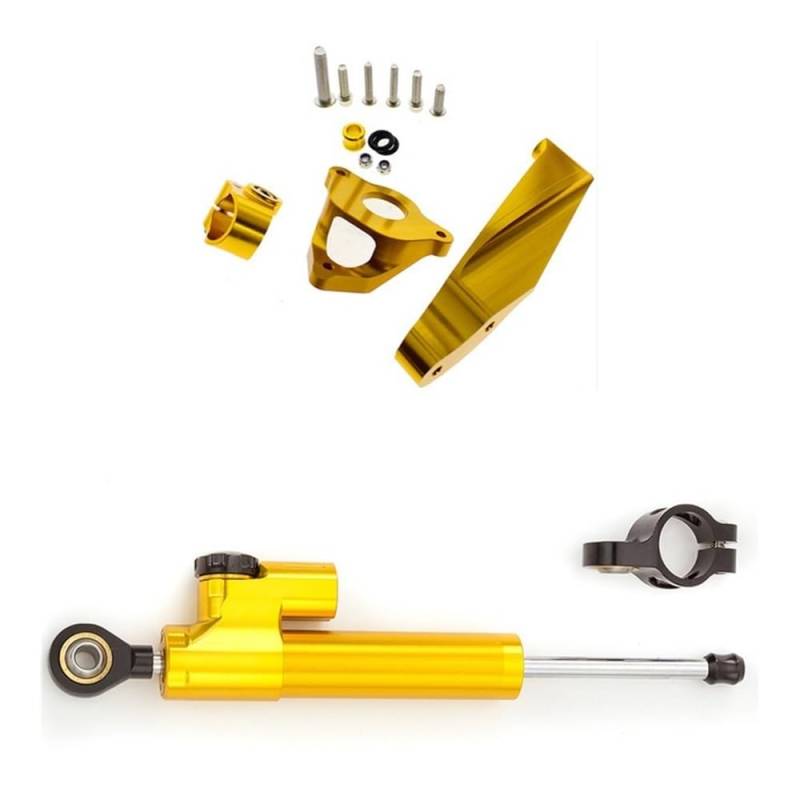 Motorrad Stabilisator Für CBR600RR 2007-2016 Motorrad Stabilisator Dämpfer Lenkung Halterung Halter Unterstützung Kit Set Motorrad von MEndip